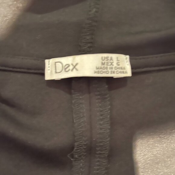 Dex Black hooded blazer/jacket size L - Picture 7 of 11